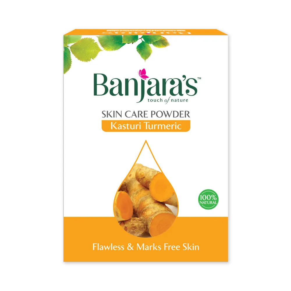 Banjara's Kasturi Turmeric Skin Care Powder