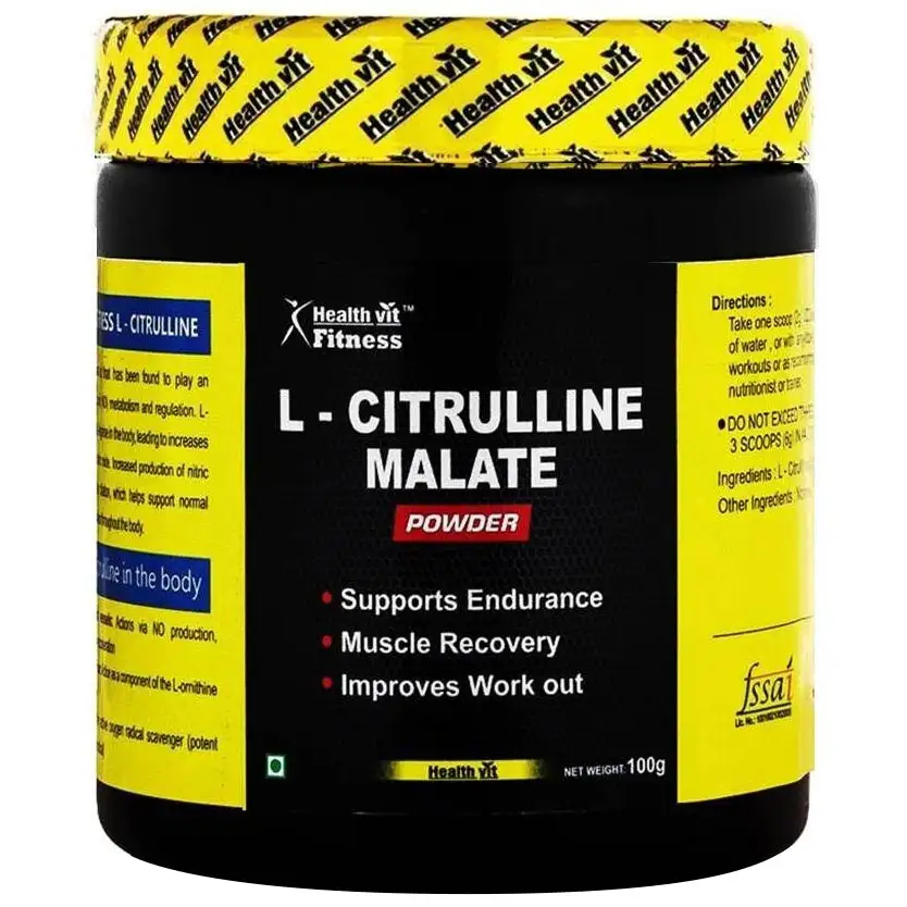 Healthvit Fitness L-Citrulline Malate Power,  0.22 lb  Unflavoured