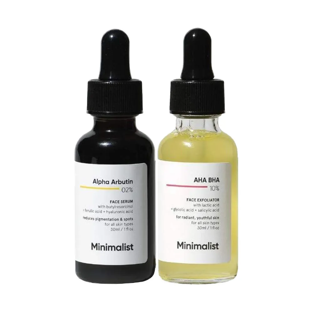 Minimalist Anti Pigmentation Night Kit For Pigmentation Removal & Prevention