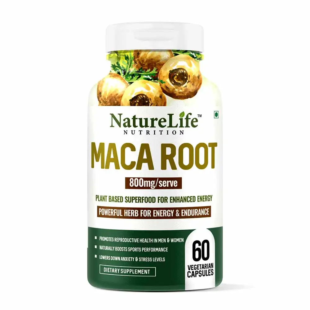 NatureLife Nutrition Maca Root,  60 capsules