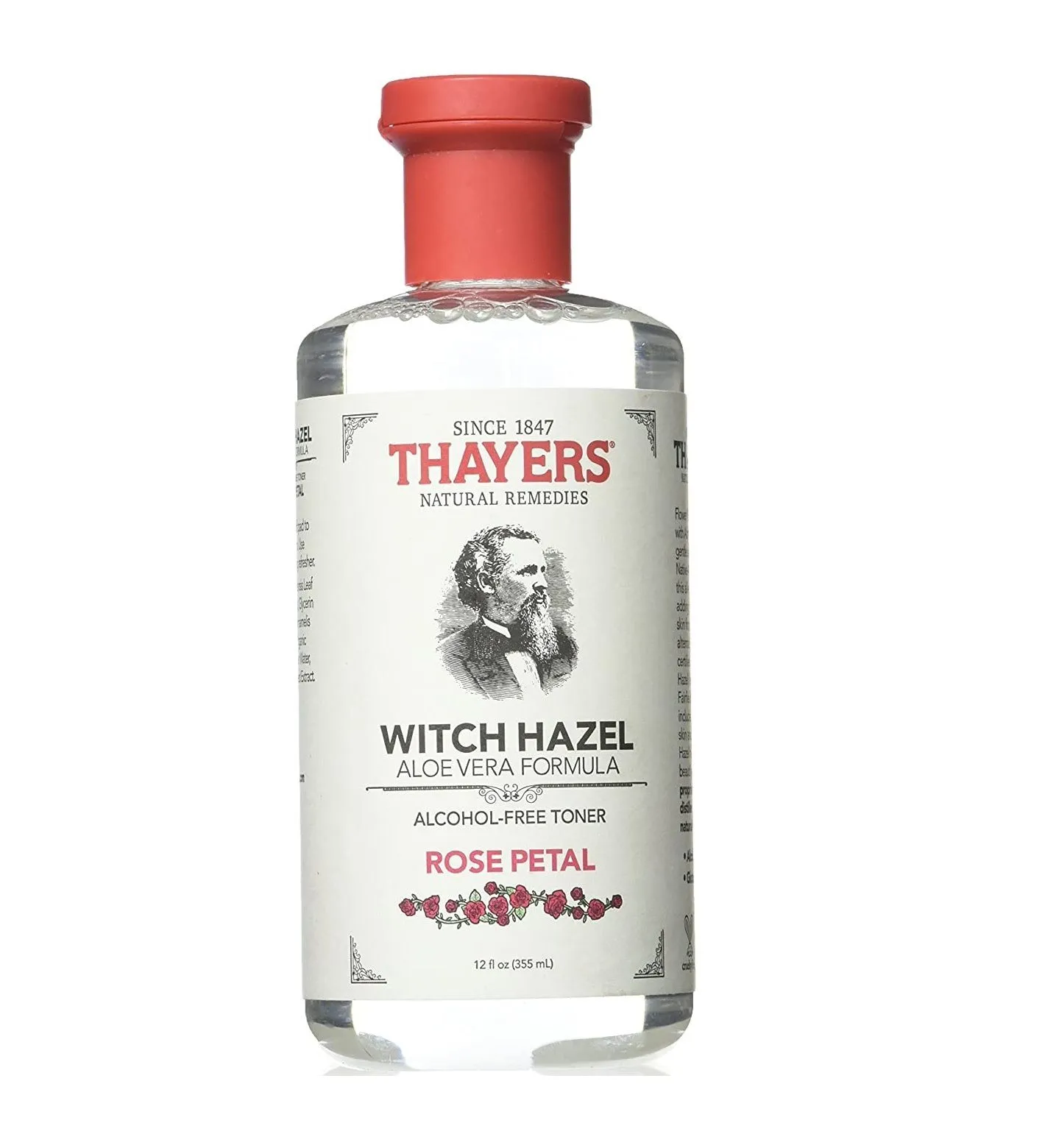 Thayers Alcohol-Free Rose Petal Witch Hazel Toner with Aloe Vera