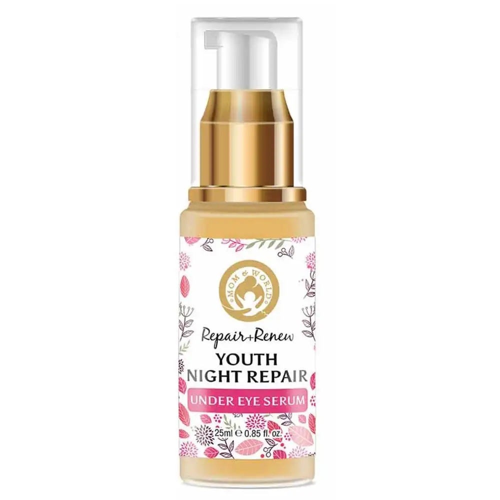 Mom & World Repair + Renew Youth Night Repair Under Eye Serum,  25 ml  for All Skin Types