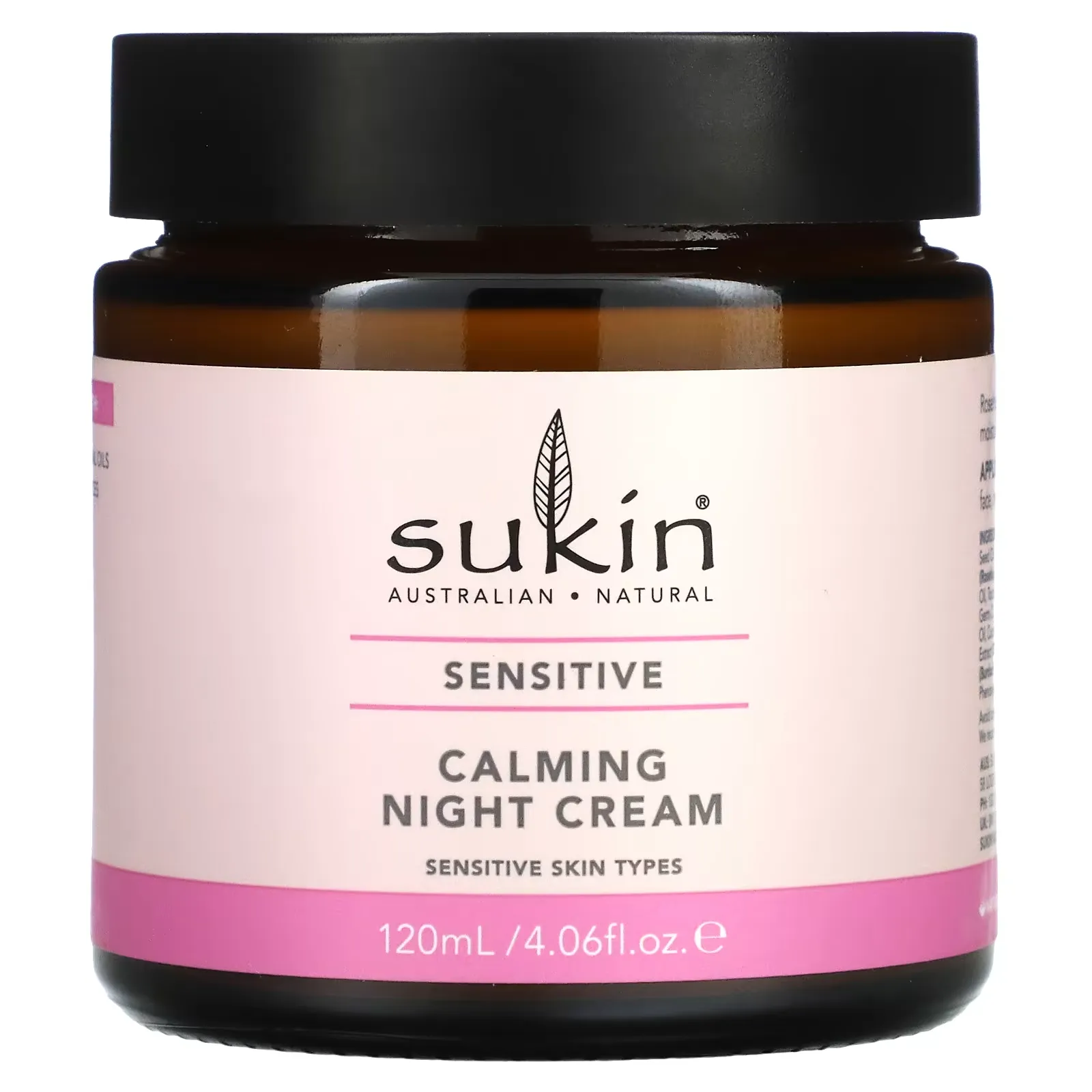 Calming Night Cream, Sensitive,  4.06 fl oz (120 ml)