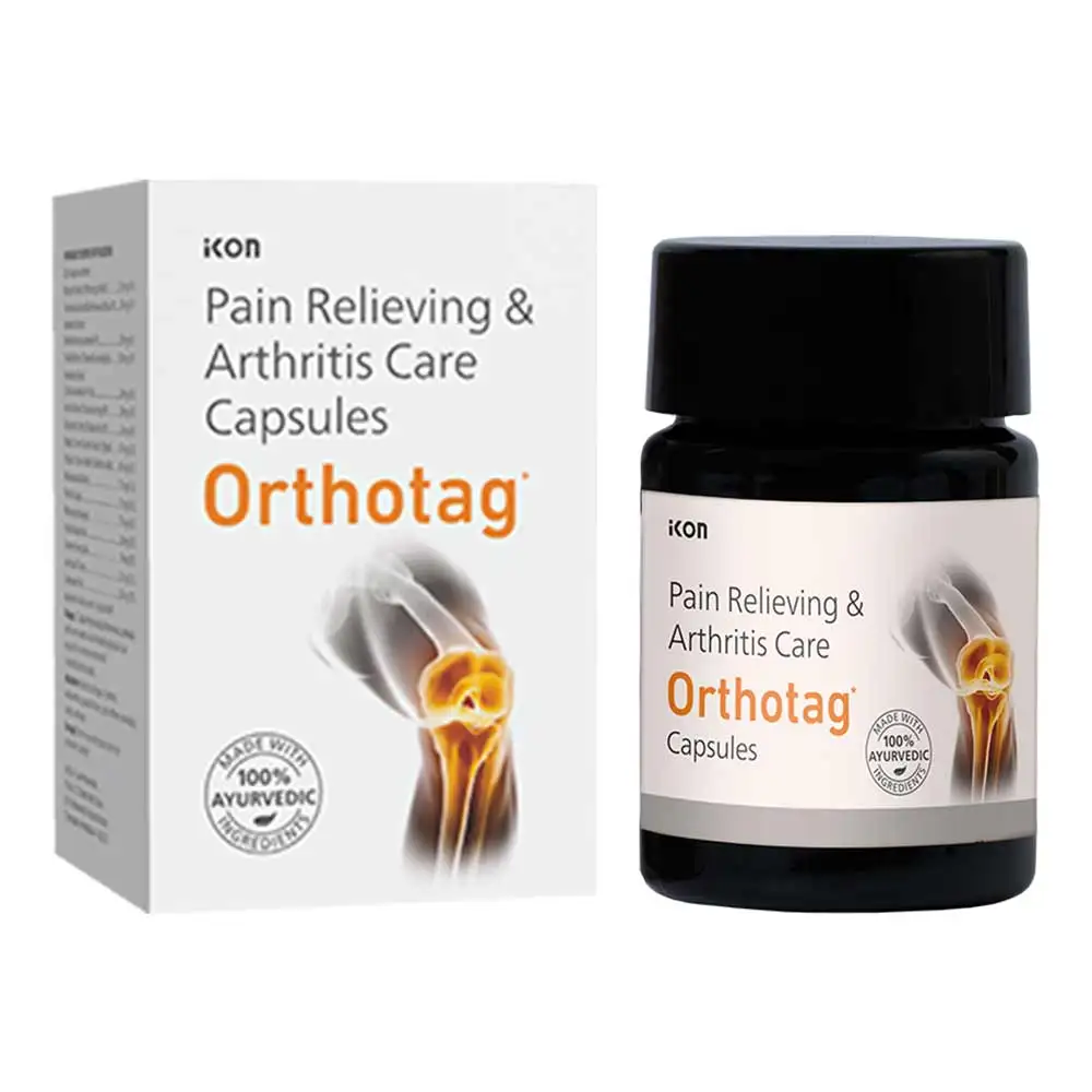 Orthotag Pain Relieving and Arthritis Care,  60 capsules