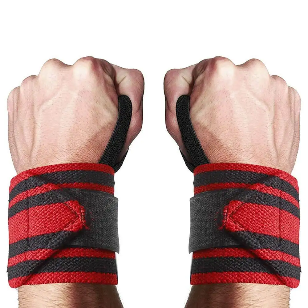 Fitsy Wrist Wrap,  Red  Free Size