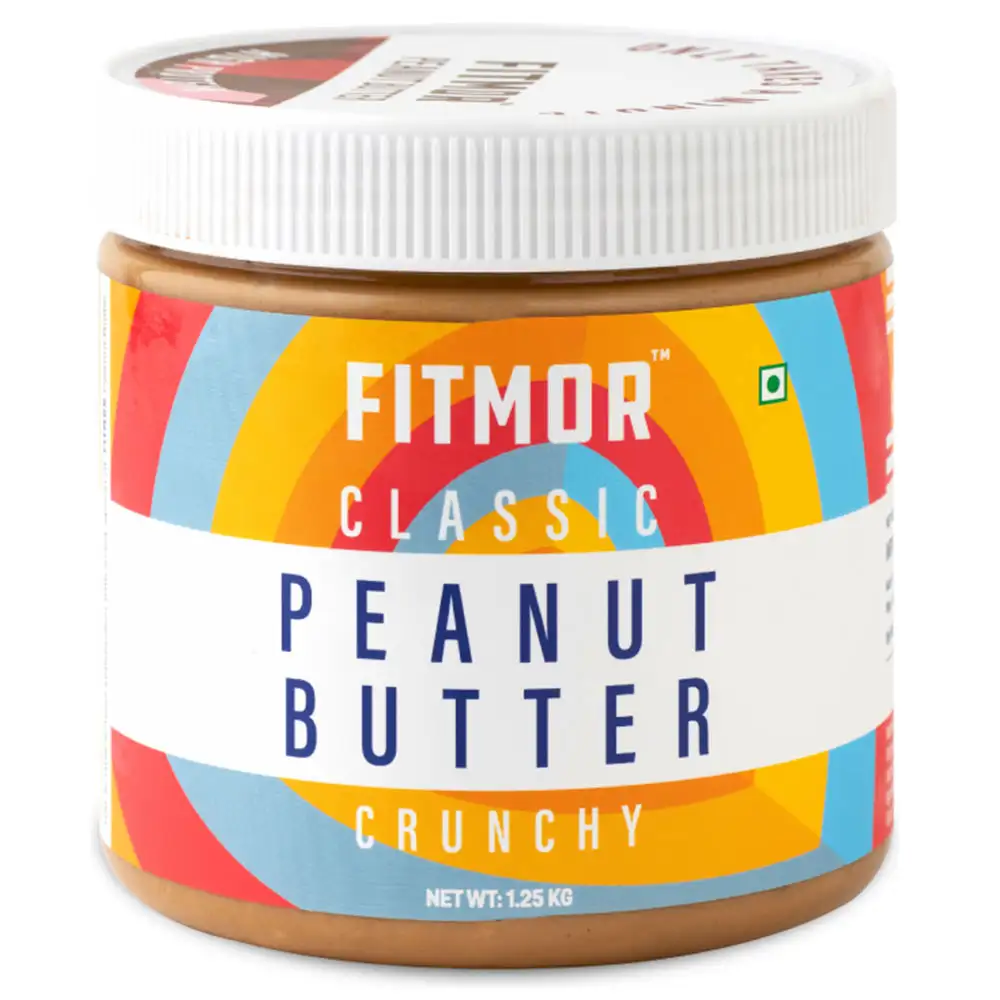 Fitmor Classic Peanut Butter,  1.25 kg  Crunchy