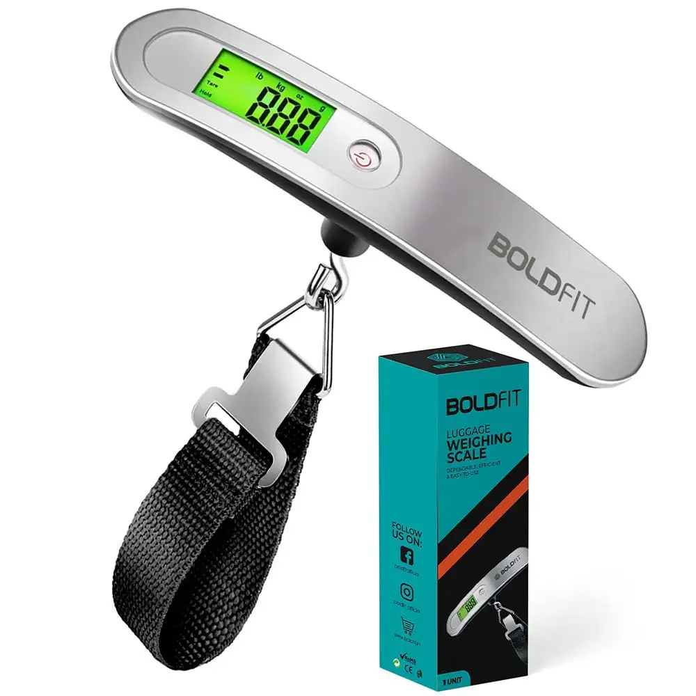 Boldfit Digital Luggage Scale,  Grey