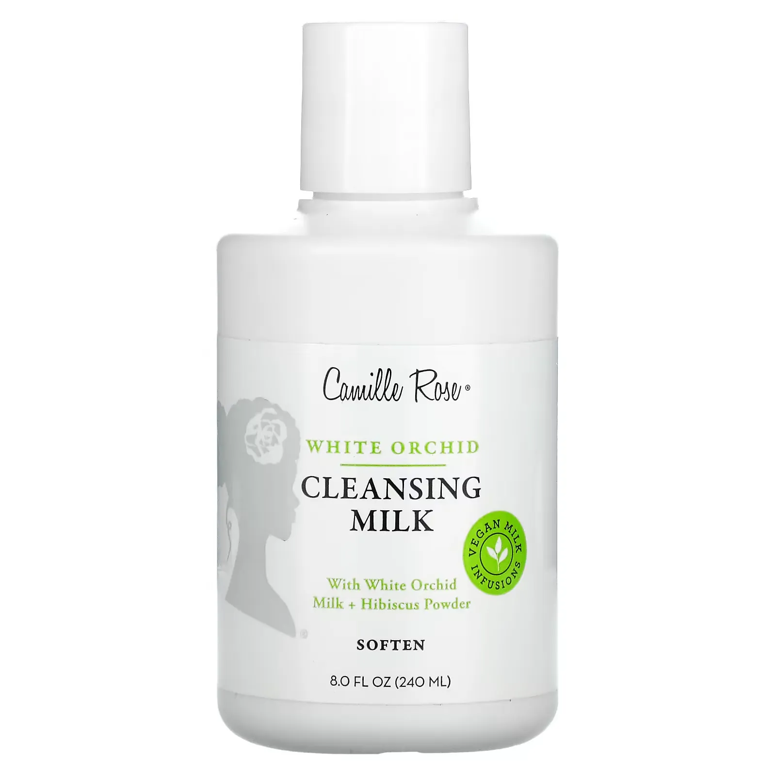 White Orchid Cleansing Milk, Soften, 8 fl oz (240 ml)