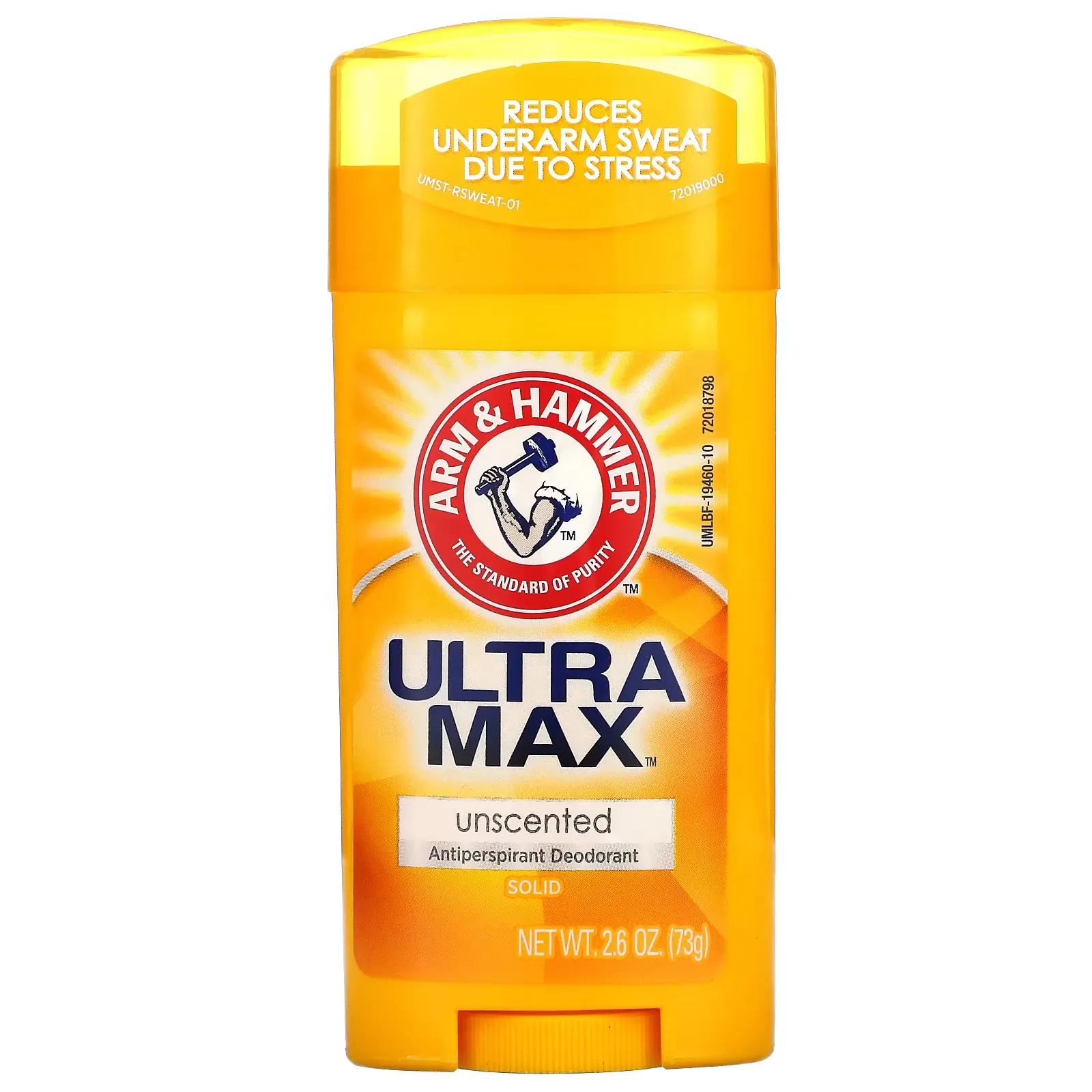 UltraMax, Solid Antiperspirant Deodorant, Unscented, 2.6 oz (73 g)