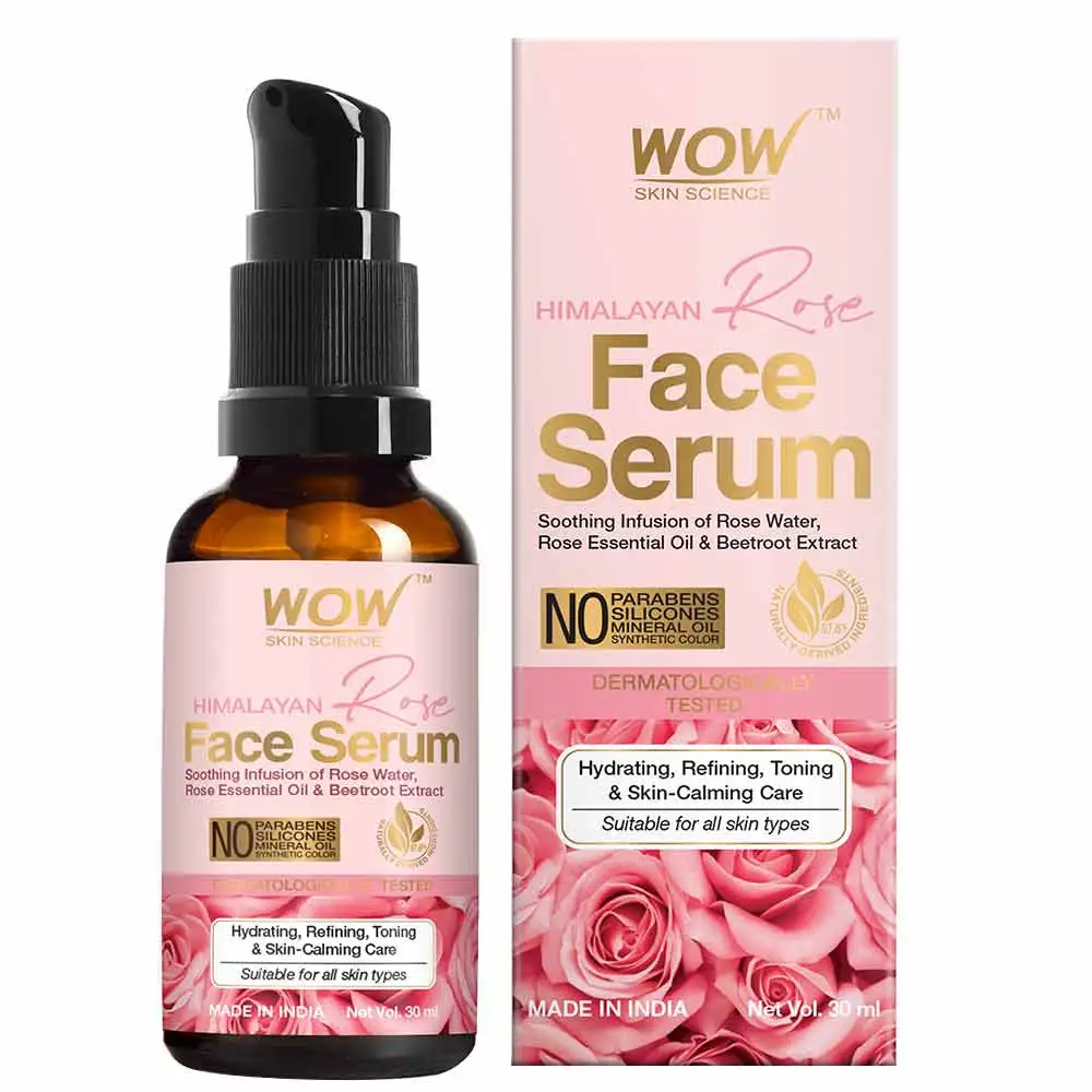 WOW Skin Science Himalayan Rose Face Serum,  30 ml  for All Skin Types