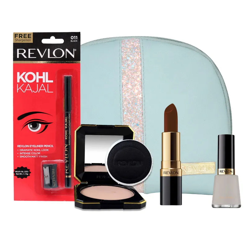 Revlon Must Have Beauty Combo + Makeup Storage Pouch