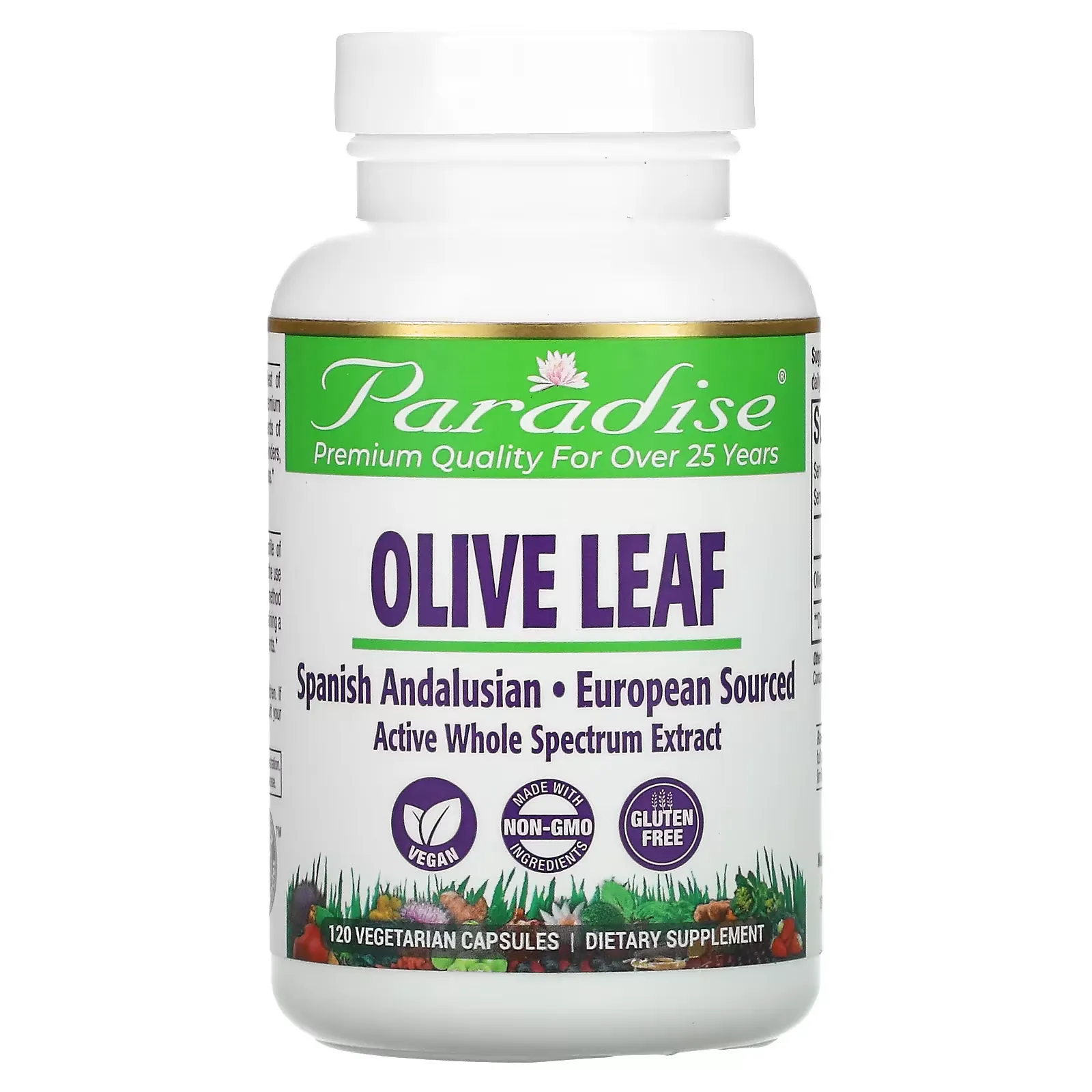 Olive Leaf, 120 Vegetarian Capsules