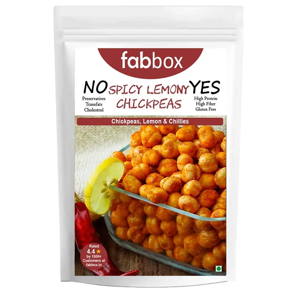 Fabbox Spicy Lemony Chickpeas,  Unflavoured  140 g