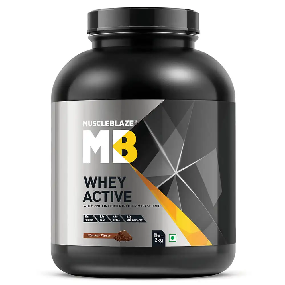 MuscleBlaze Whey Active,  4.4 lb  Chocolate