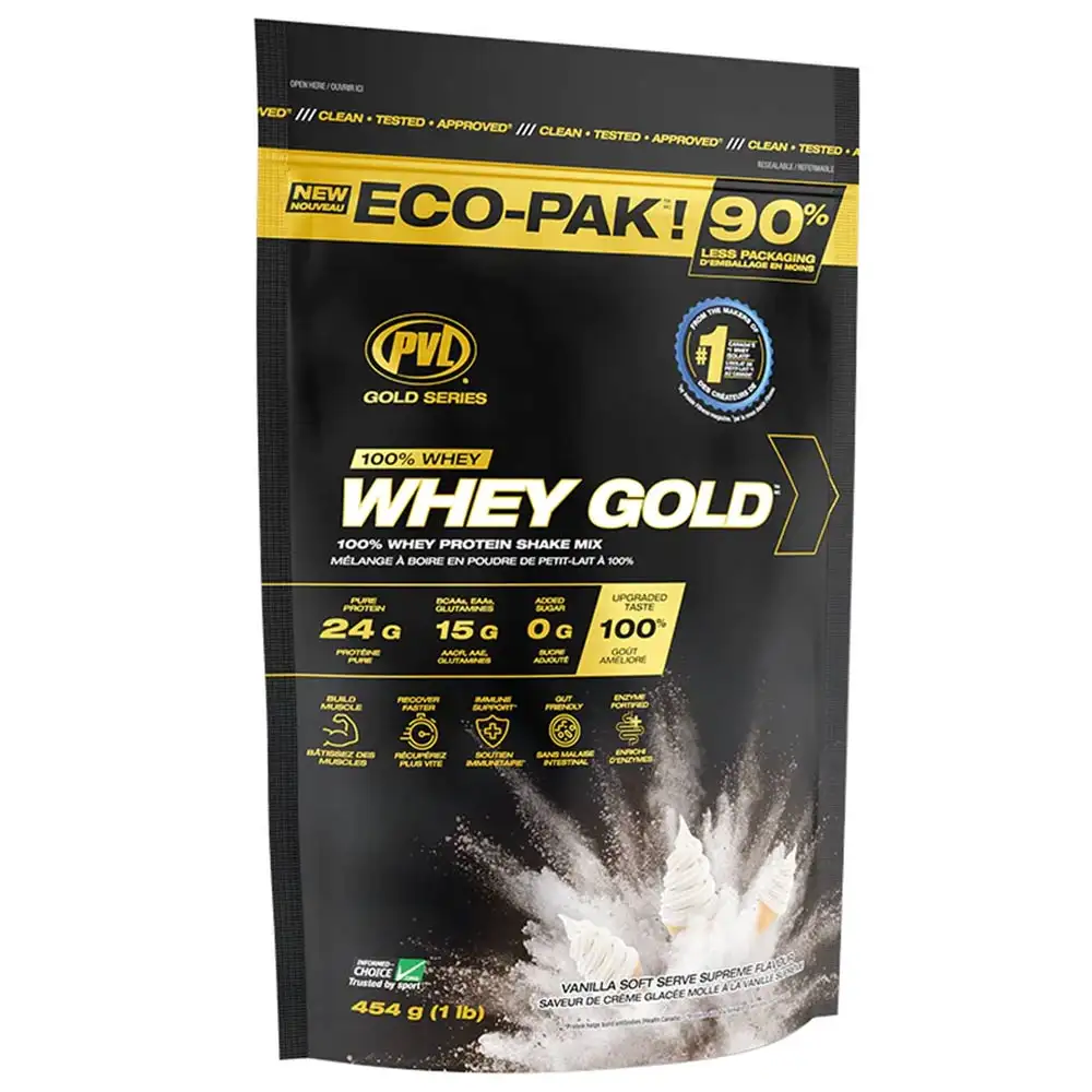 PVL Whey Gold,  1 lb  Vanilla