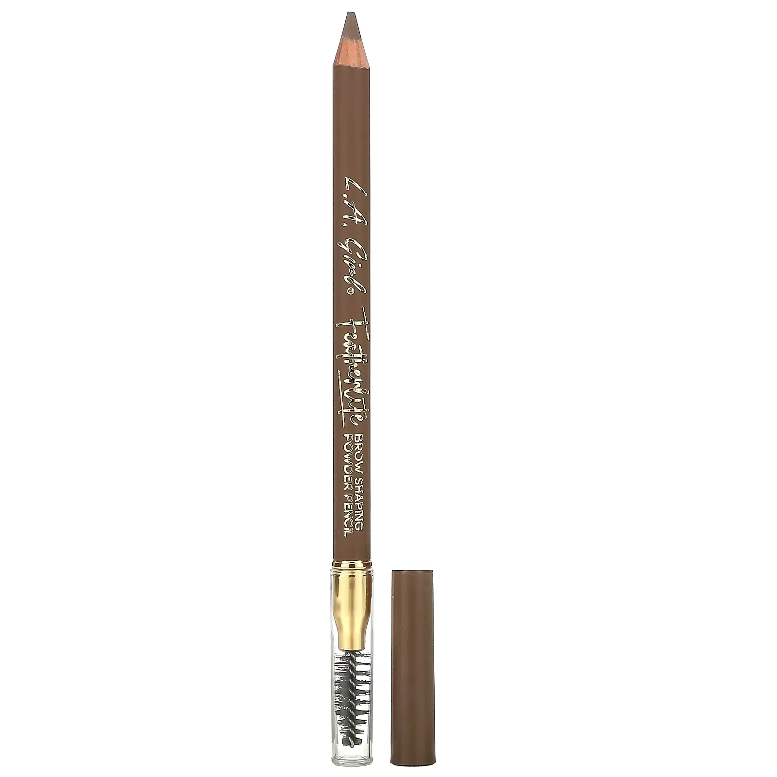 Featherlite Brow Shaping Powder Pencil, Soft Brown, 0.04 oz (1.1 g)