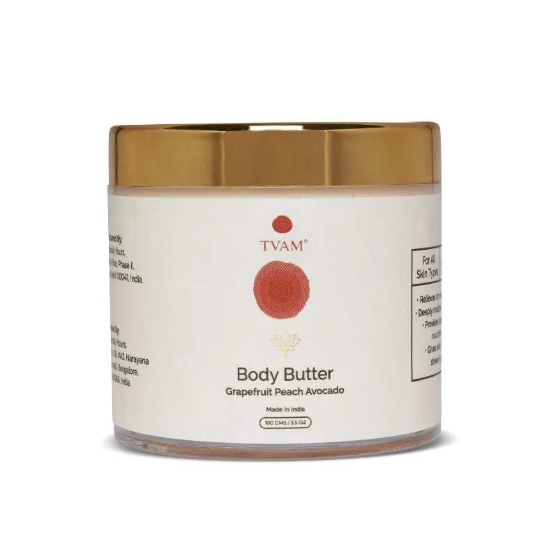 Tvam Body Butter - Grapefruit Peach Avocado