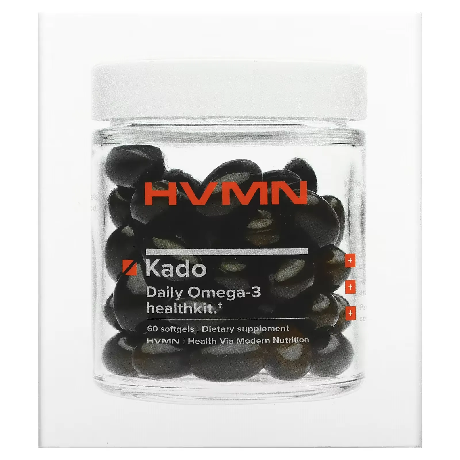 Kado, Daily Omega-3 Healthkit, 60 Softgels