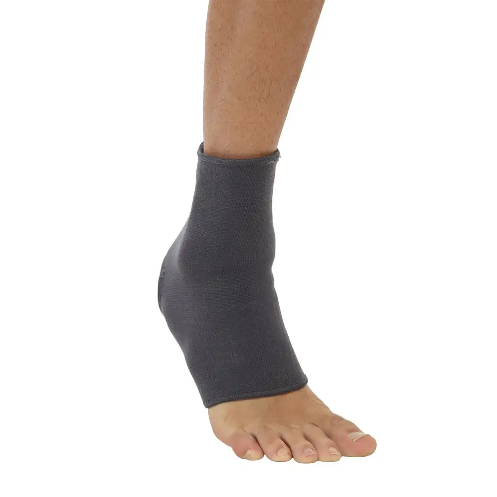 Nivia Orthopedic Ankle Support Knitted,  Grey  XL