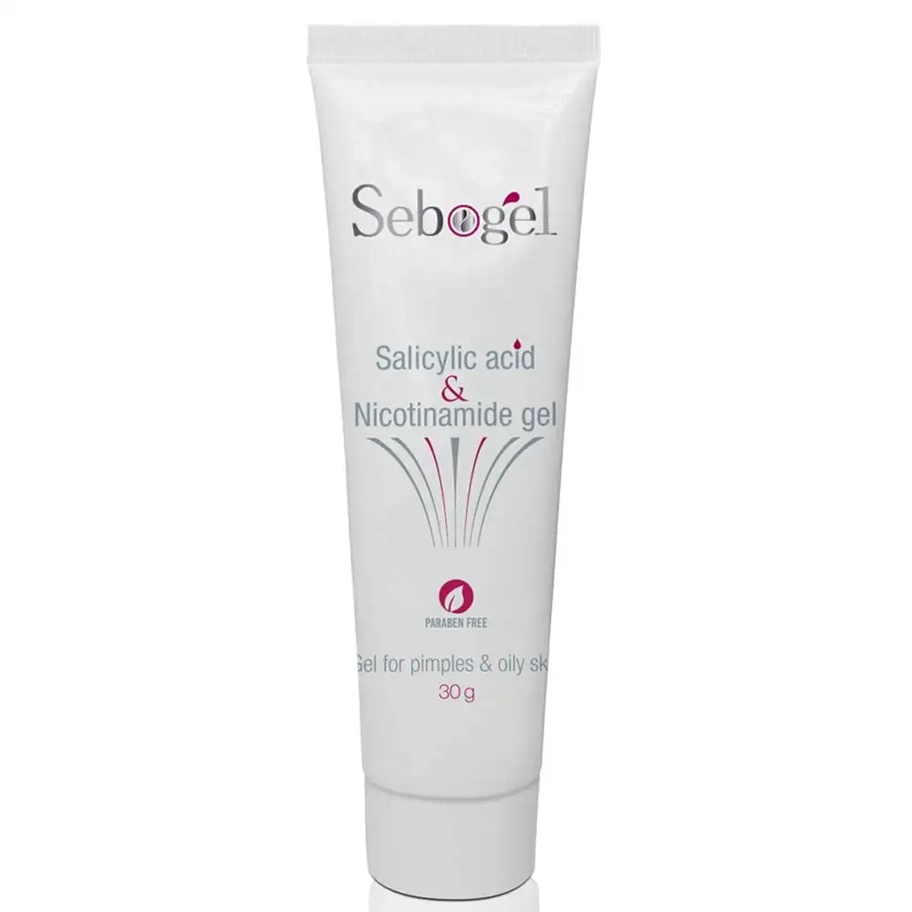 Sebogel Salicylic Acid & Nicotinamide Gel,  30 g  for Pimple & Oily Skin