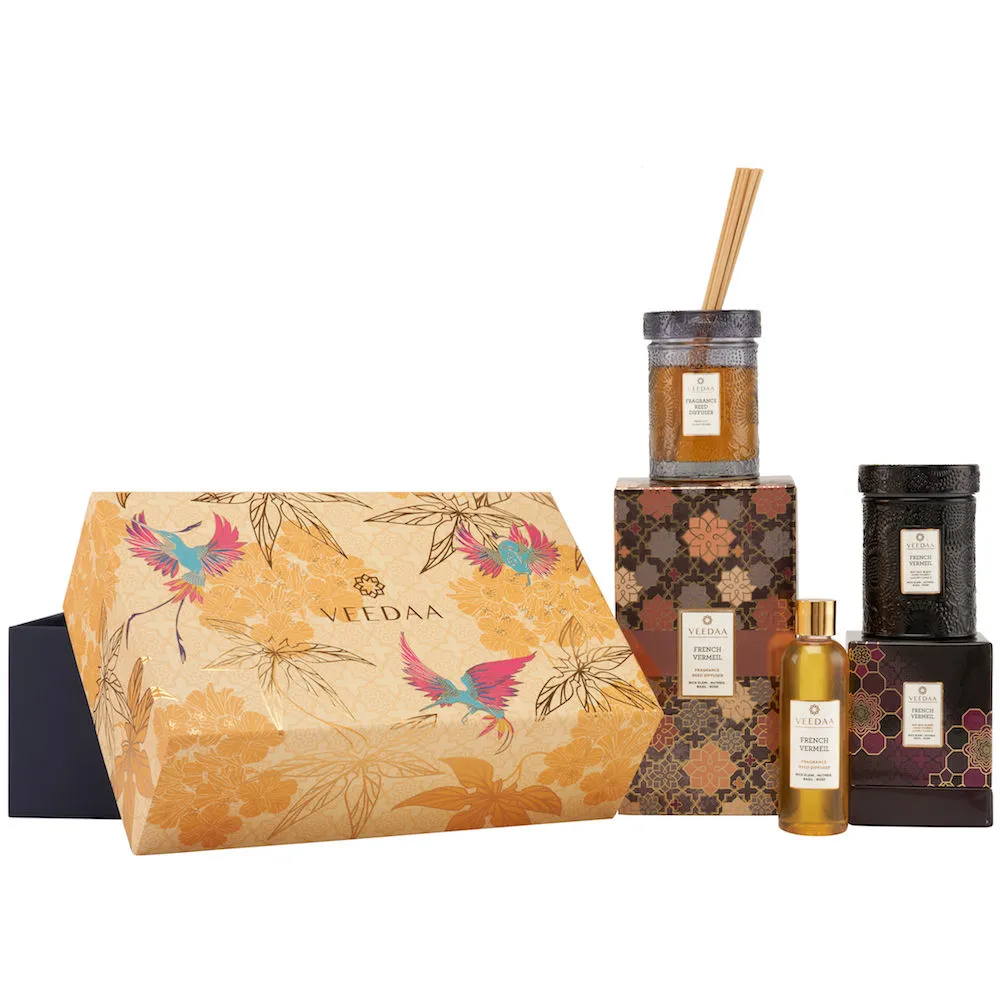 Veedaa Candles French Vermeil Duo Gift Set