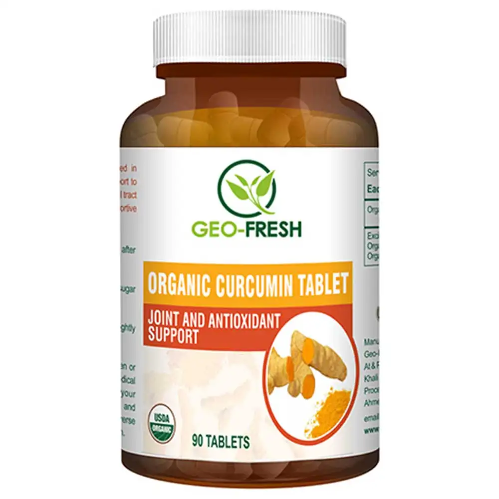 Geo Fresh Organic Curcumin 750 mg,  90 tablet(s)