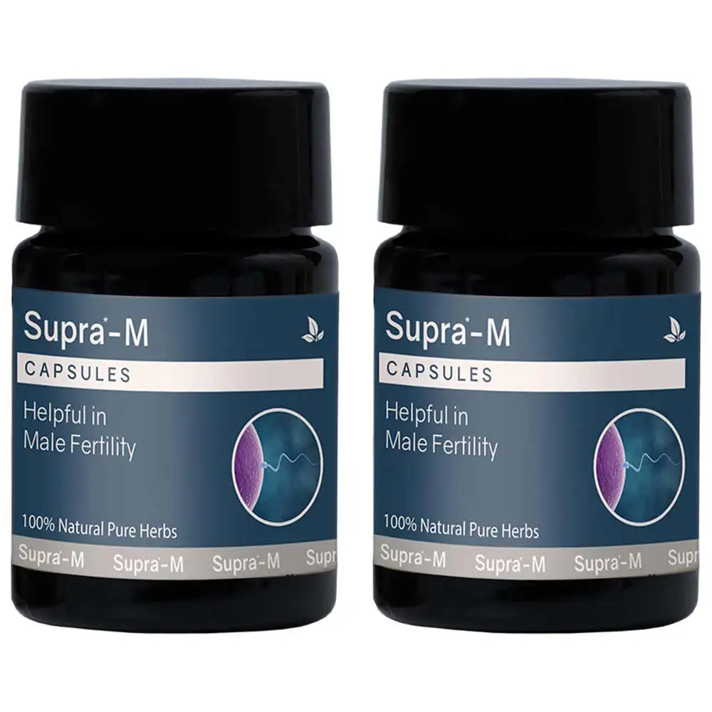 Supra-M Male Fertilization (Pack of 2),  10 capsules