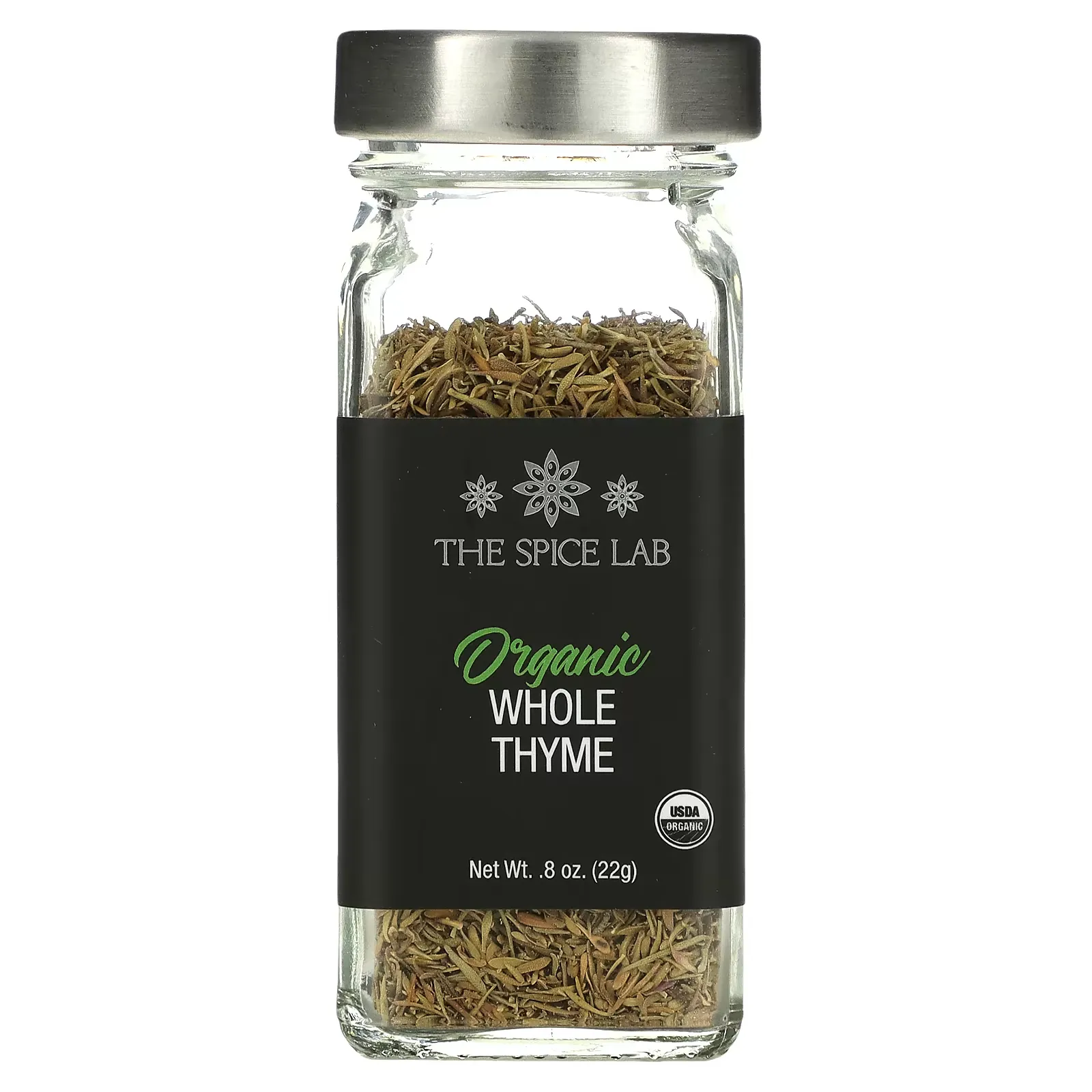 Organic Whole Thyme, 0.8 oz (22 g)