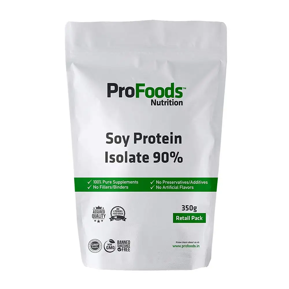 ProFoods Soy Protein Isolate 90% Powder,  0.77 lb  Unflavoured