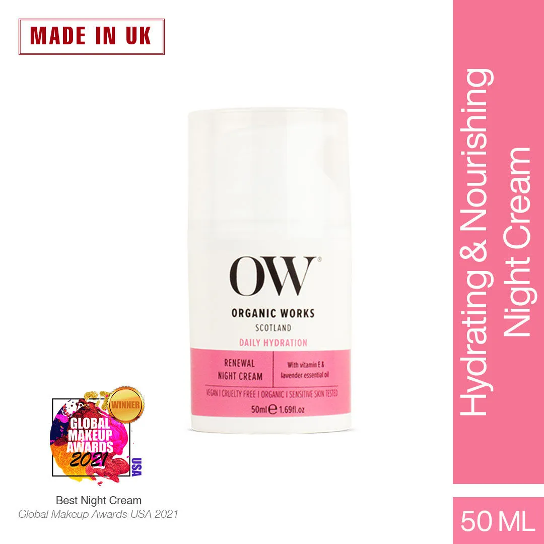 Organic Works Renewal Night Cream