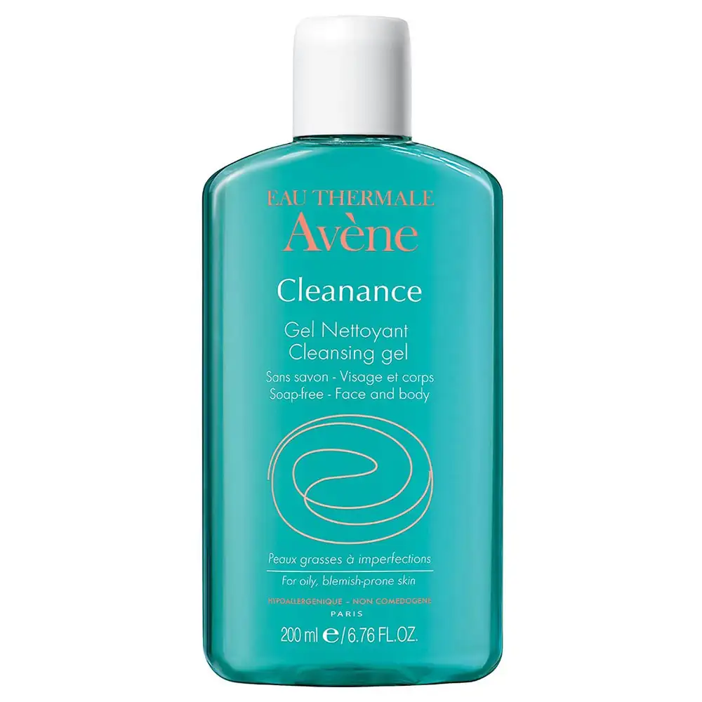 Avene Cleanance Cleansing Gel,  200 ml  For Oily Skin