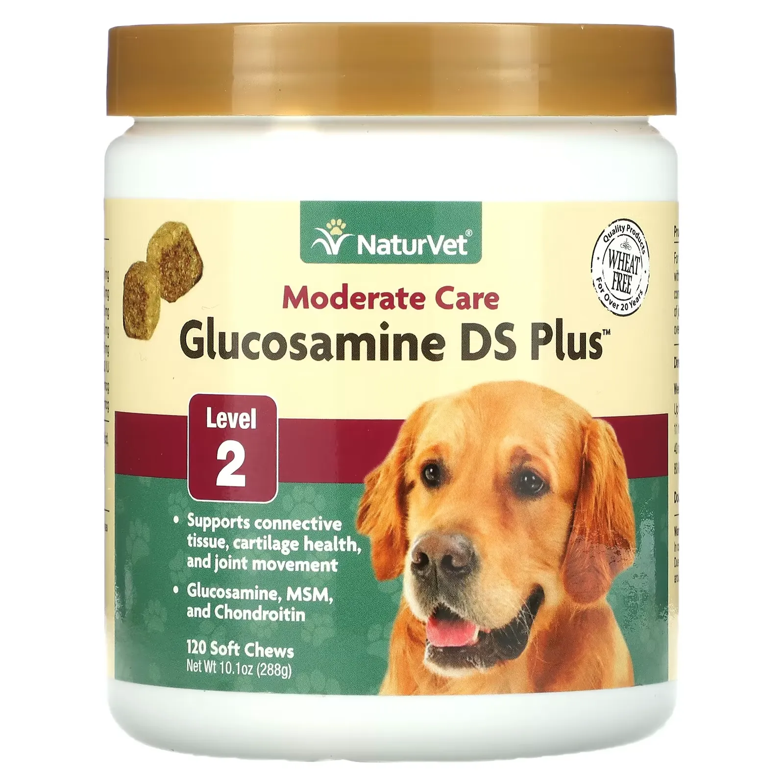 Glucosamine DS Plus, Moderate Care, Level 2, 120 Soft Chews, 10.1 oz (288 g)