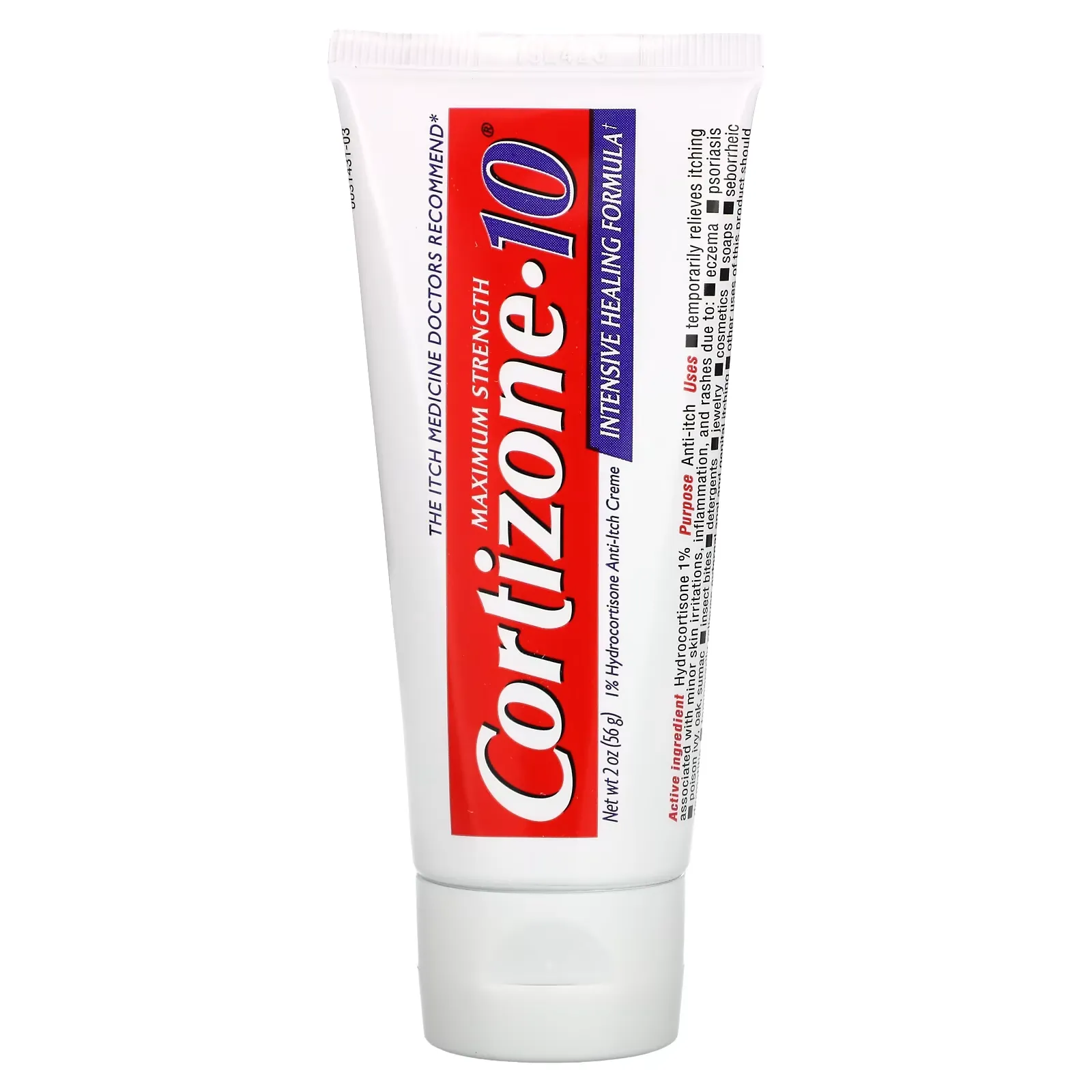 1% Hydrocotisone Anti-Itch Creme, Maximum Strength, 2 oz (56 g)