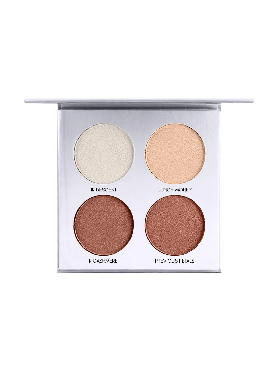 Miss Rose 4 Color Shimmer Brick Highlighter Palette 7003-024i 06