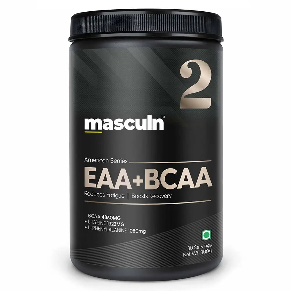 Masculn EAA+BCAA,  American Berries  0.66 lb  30 Servings