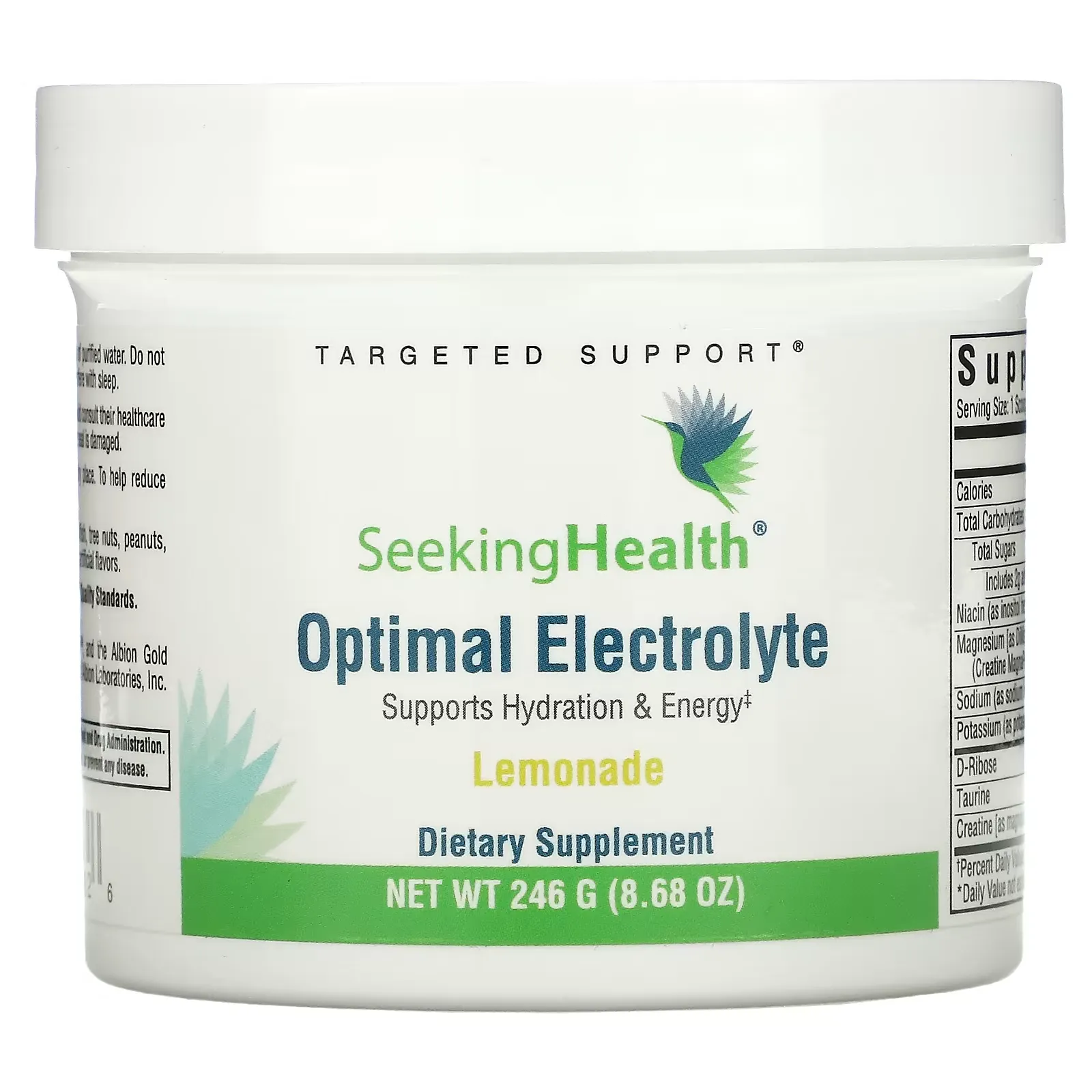 Optimal Electrolyte, Lemonade, 8.68 oz (246 g)