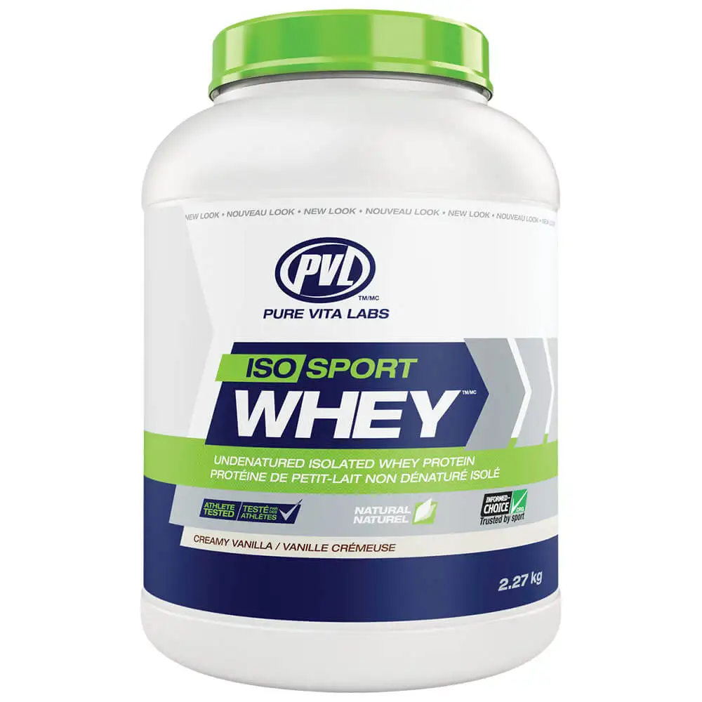 PVL Iso Sport Whey,  5 lb  Creamy Vanilla