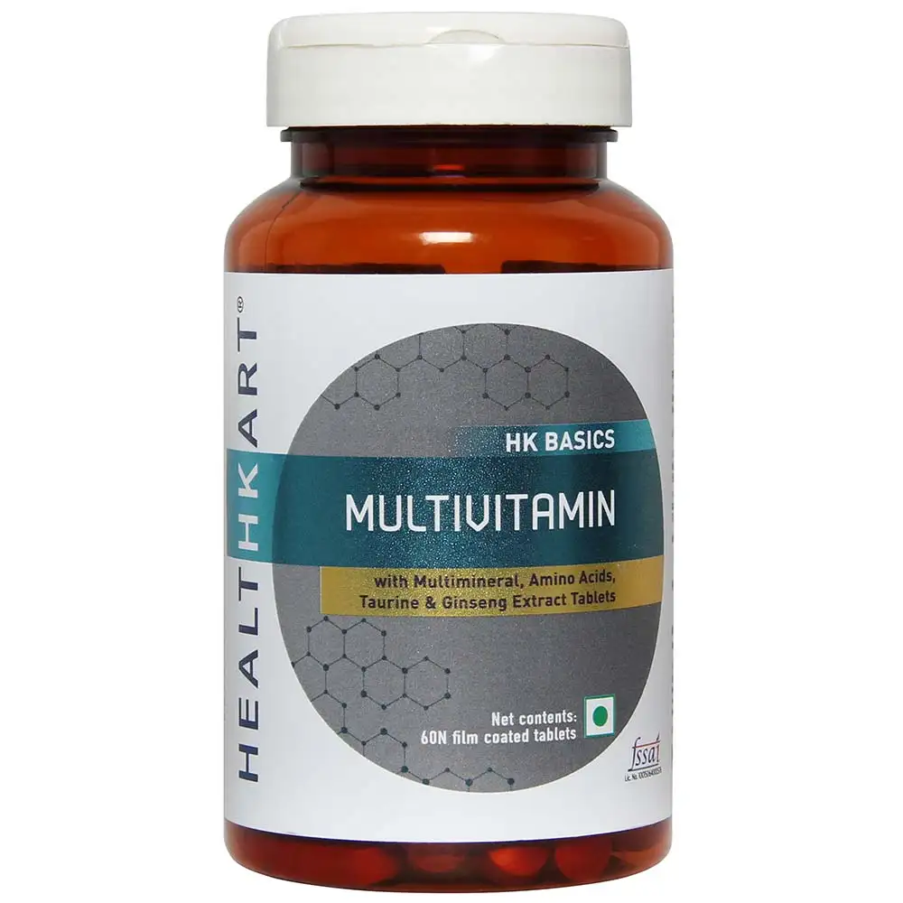 Healt Multivitamin with Multimineral, Amino Acids, Taurine & Ginseng Extract OP,  60 tablet(s)  Unflavoured