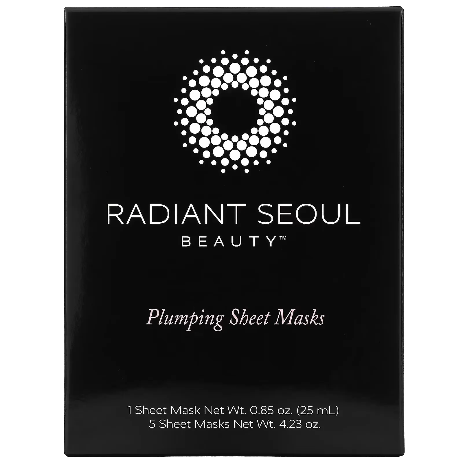 Plumping Beauty Sheet Mask, 5 Sheet Masks, 0.85 oz (25 ml) Each