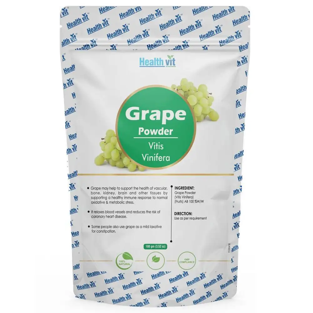 Healthvit Grape Powder,  100 g