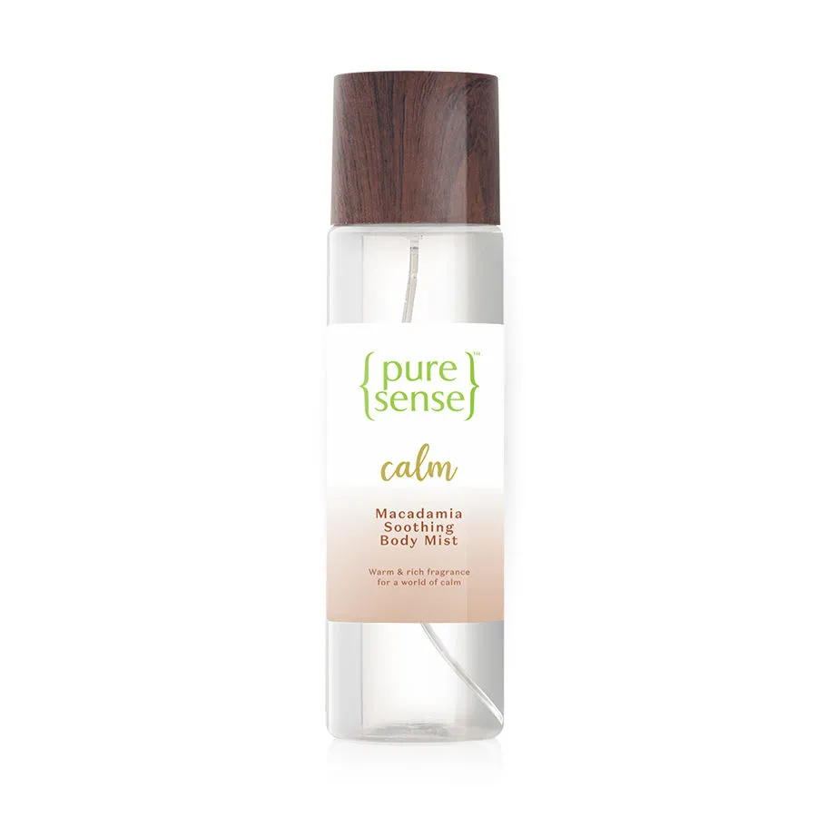 PureSense Calm Macadamia Soothing Body Mist Long Lasting Fragrance Women's Perfume