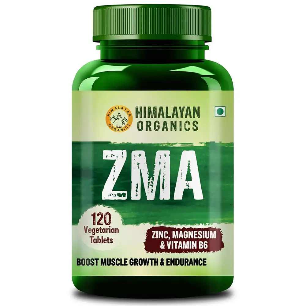 Himalayan Organics ZMA,  120 tablet(s)  Unflavoured