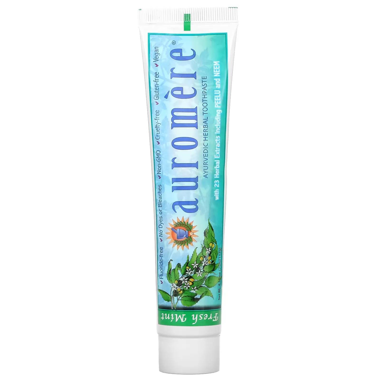 Ayurvedic Herbal Toothpaste, Fresh Mint, 4.16 oz (117 g)