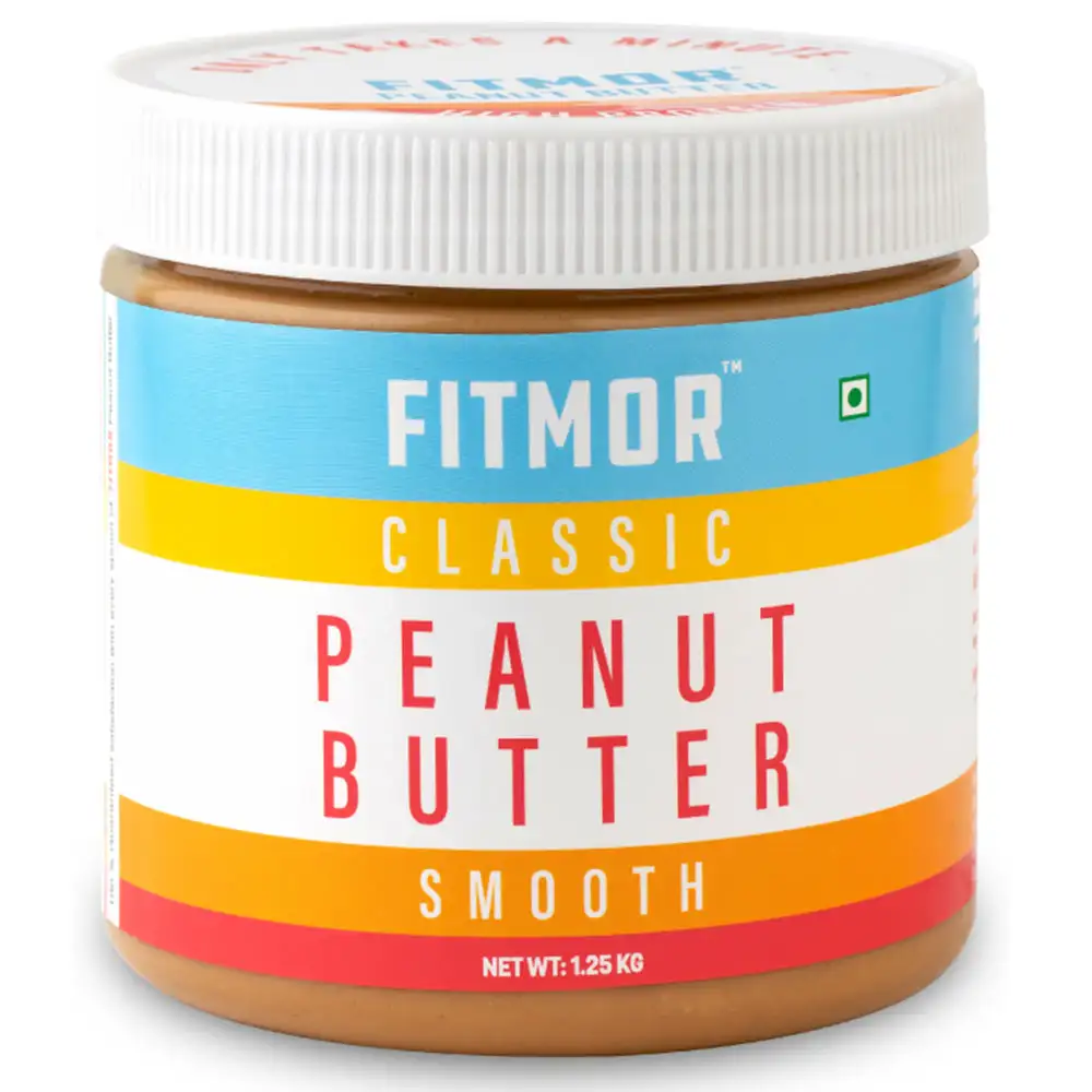 Fitmor Classic Peanut Butter,  1.25 kg  Smooth