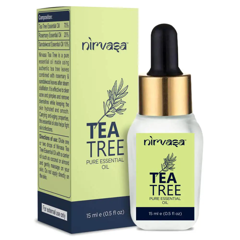 Nirvasa Tea Tree Pure Essential oil,  15 ml