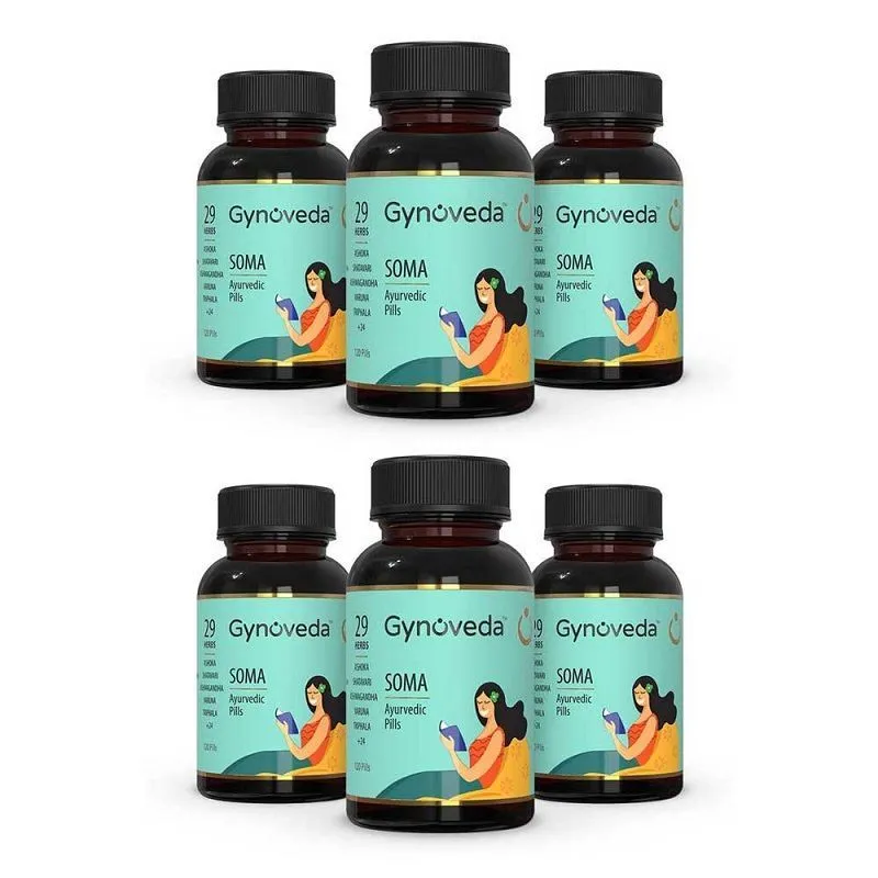 Gynoveda Somha Vaginal Itching, Infection, Smell Somha Ayurvedic Pills - 6 Months Pack