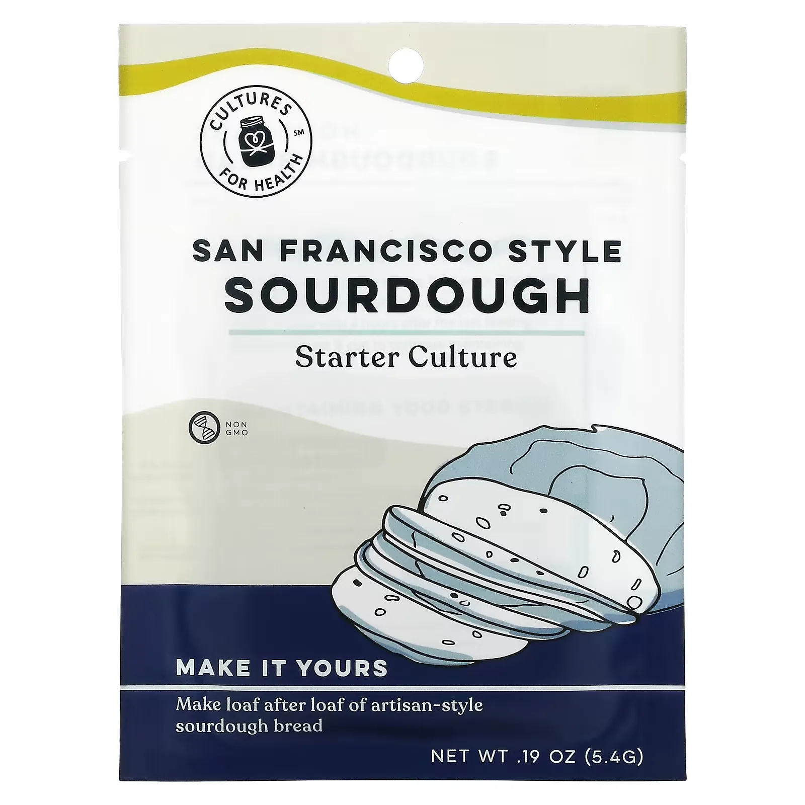 San Francisco Style Sourdough, 1 Packet, .19 oz (5.4 g)