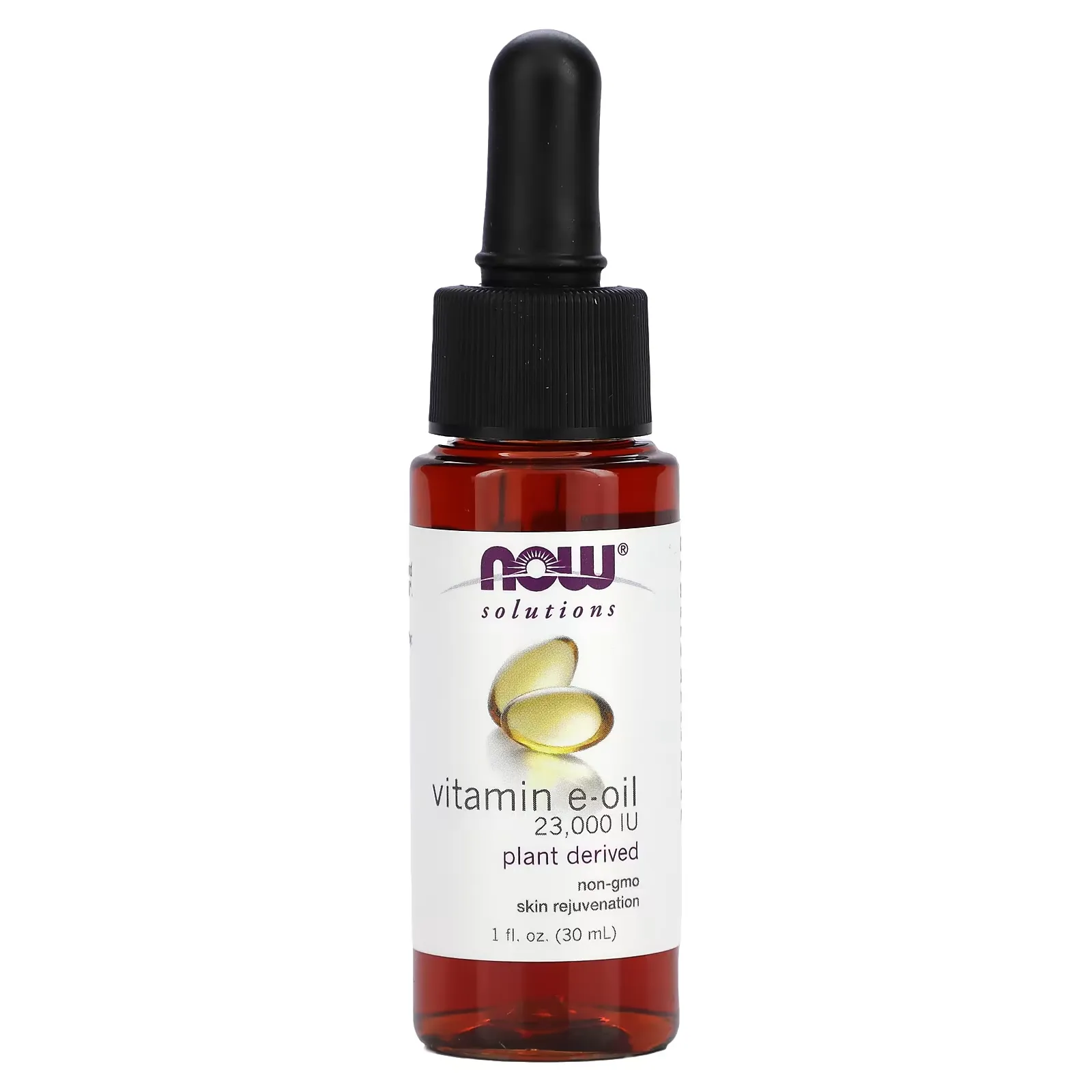 Solutions, Vitamin E-Oil, 23,000 IU, 1 fl oz  (30 ml)