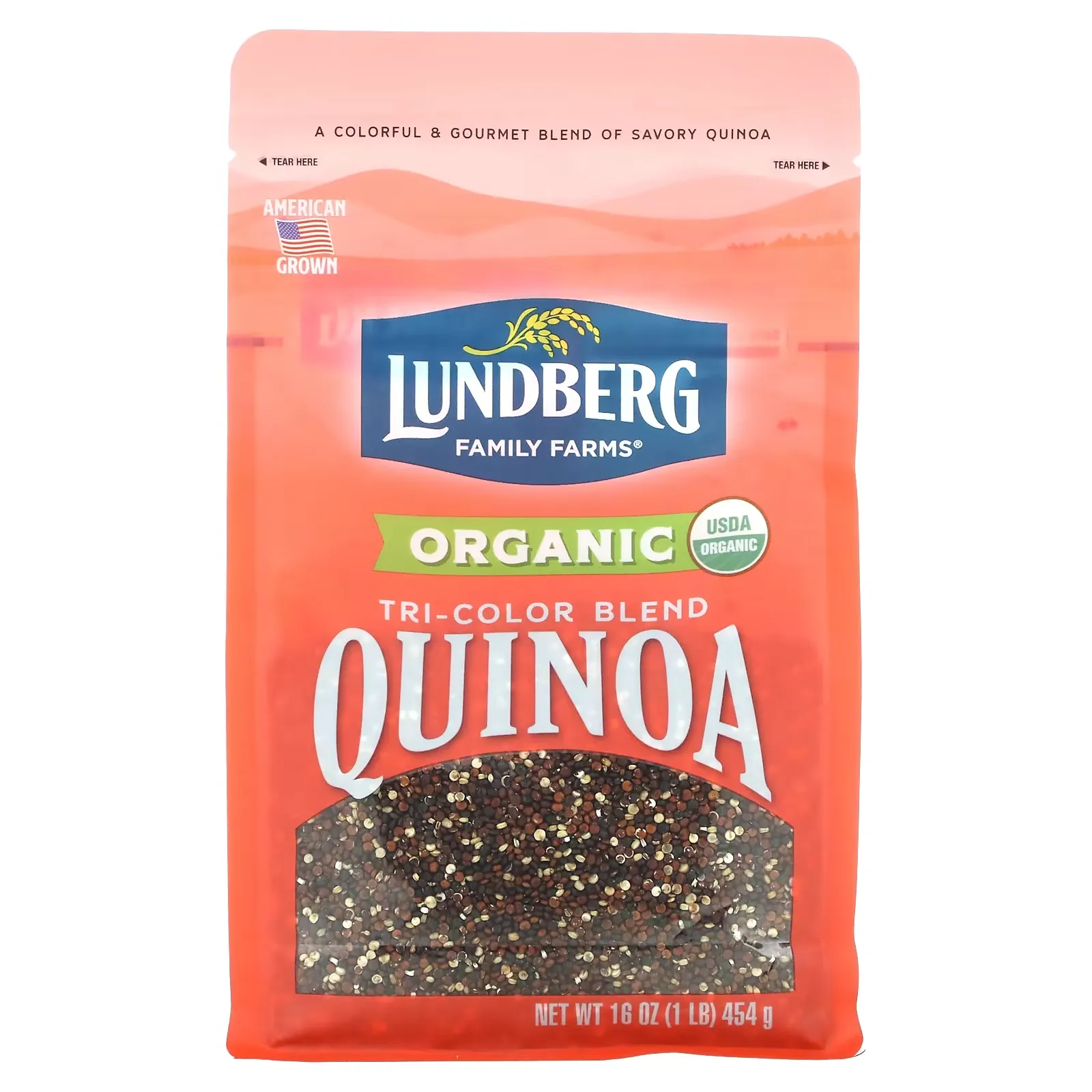 Organic Quinoa, Tri-Color Blend, 16 oz (454 g)