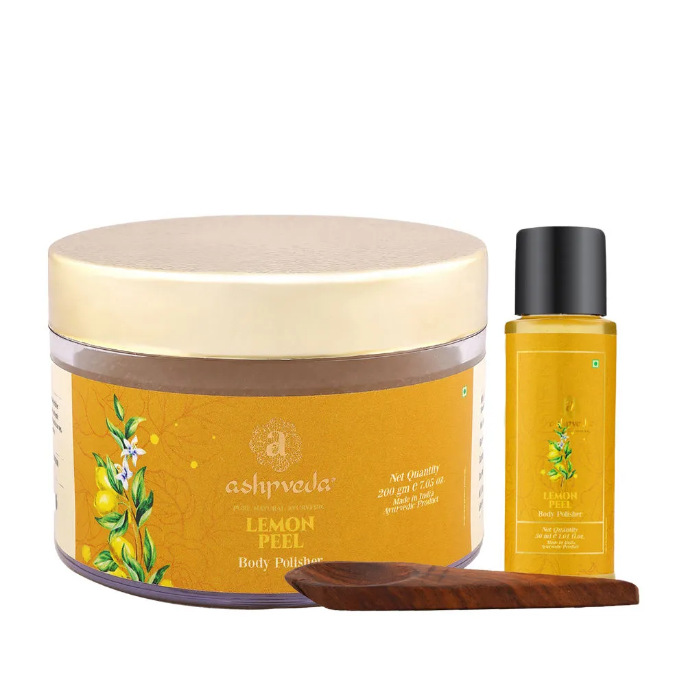 Ashpveda Lemon Peel Body Polisher